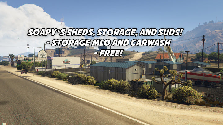 Soapy's Storage and Carwash - Free Addon Map — 1