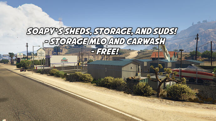 Soapy's Storage and Carwash - Free Addon Map — 6
