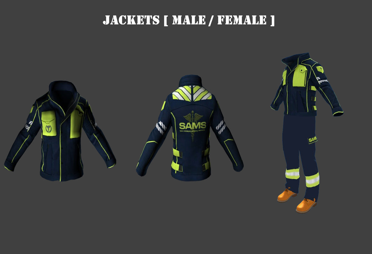 SAMS EMS Clothing Pack V1 (Male & Female) – FiveM Clothing screenshot 6