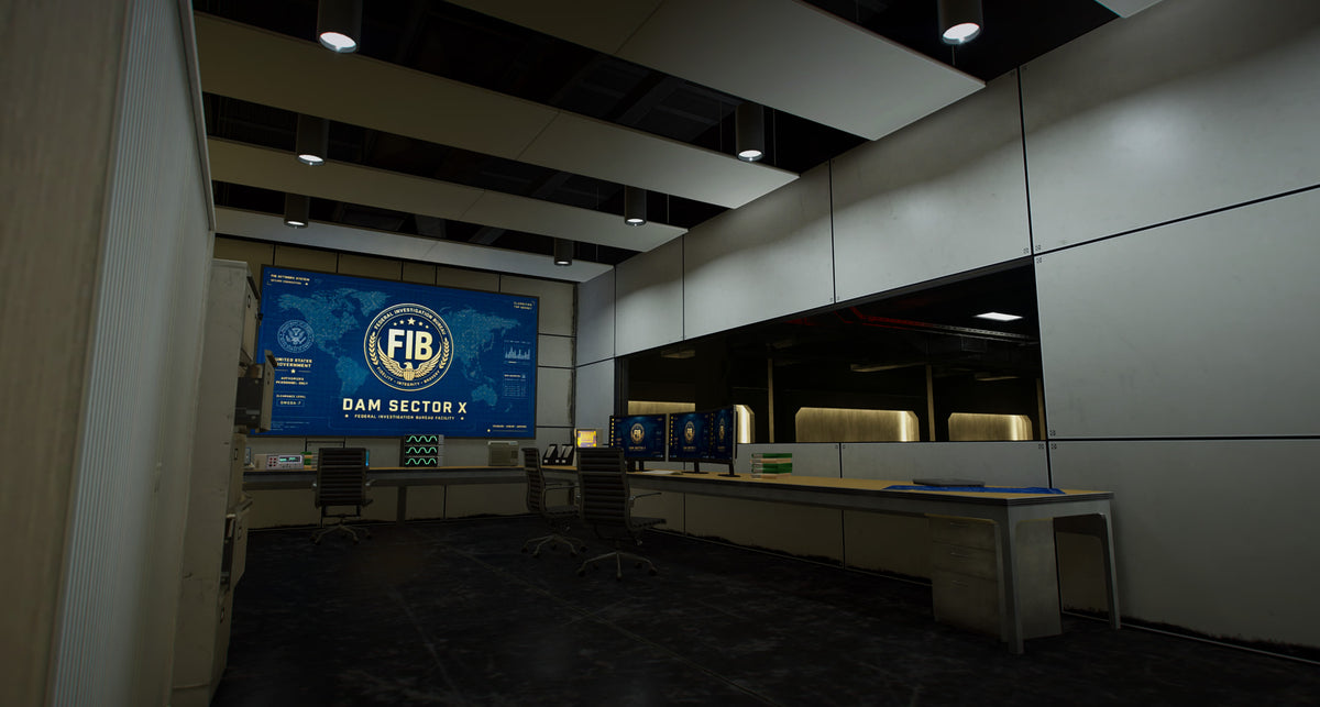 Dam Sector X — FIB Facility & Aftermath MLO – FiveM MLO screenshot 4