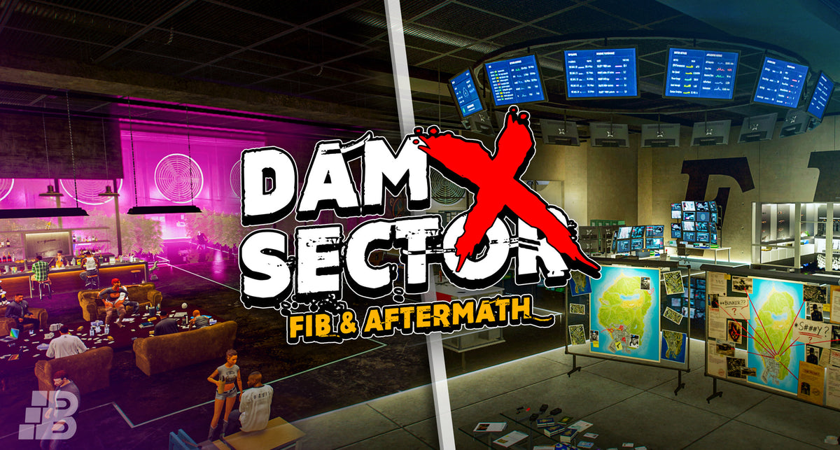 Dam Sector X — FIB Facility & Aftermath MLO – FiveM MLO preview