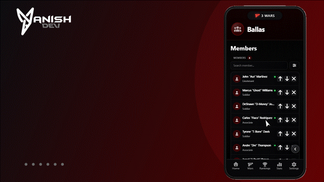 Gang Phone — Gang Series – FiveM Script screenshot 3
