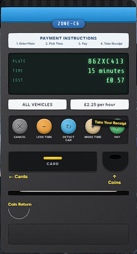 Legion Square Parking Meter System – FiveM Script screenshot 5