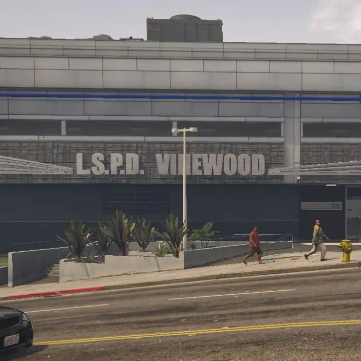 LSPD Vinewood Police Station MLO GTA 5 Department for FiveM