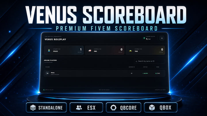 Venus Scoreboard