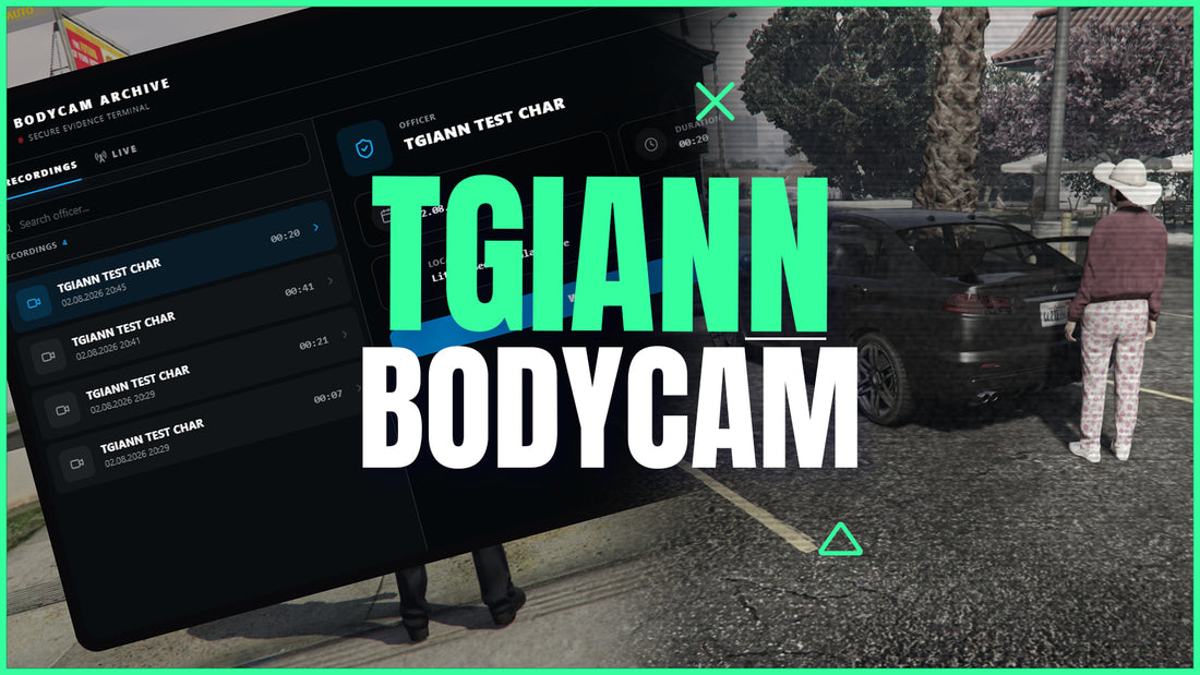 Bodycam & Live Camera System – FiveM Script preview