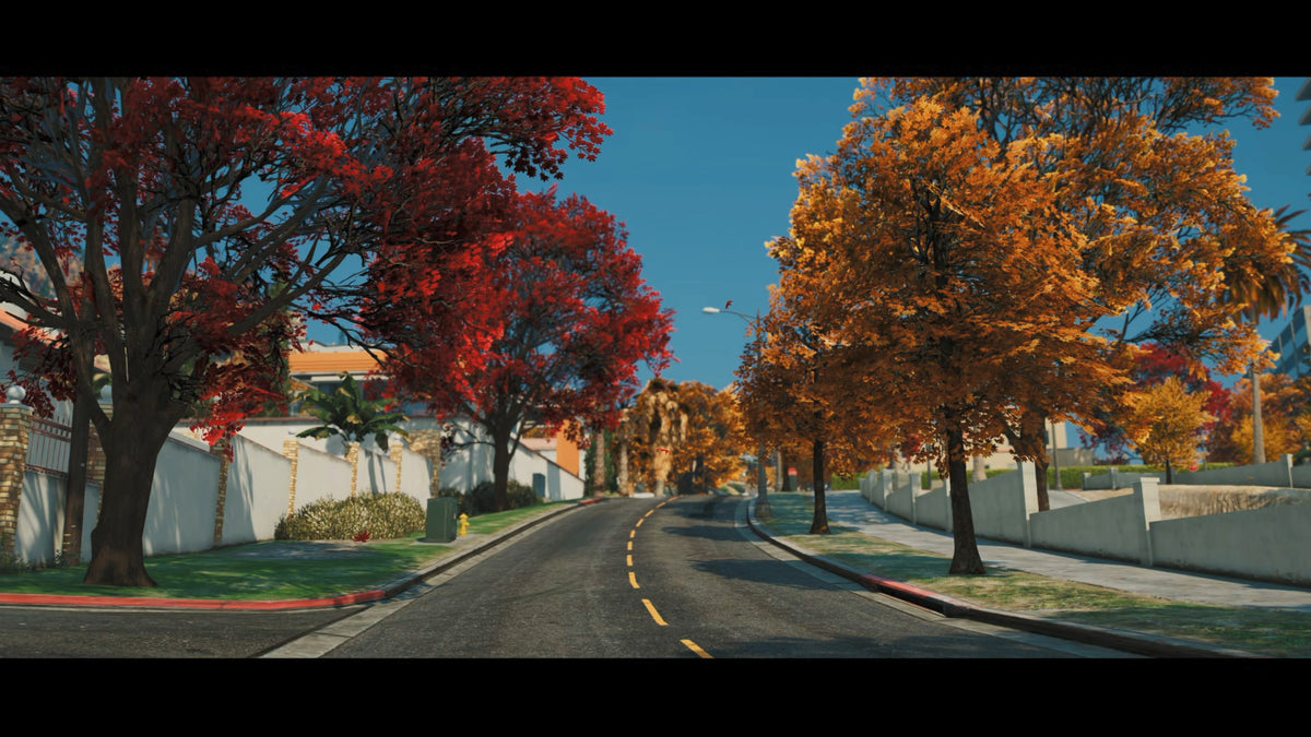 Nature Rebirth — Autumn Vegetation Pack – FiveM Map screenshot 6
