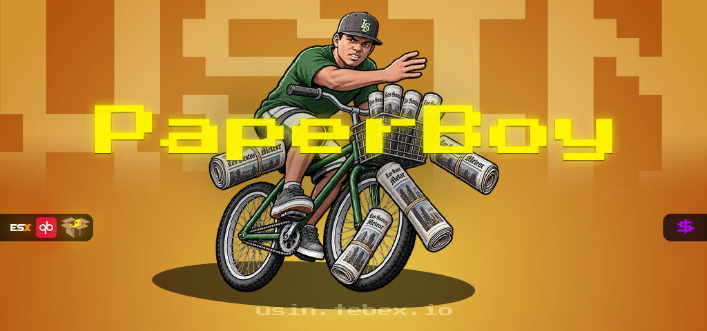 PaperBoy Delivery Job Script – FiveM Script preview