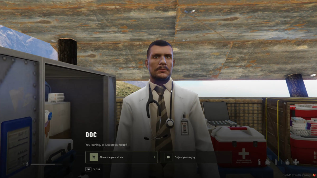 Extraction-Style Trader System – FiveM Script screenshot 3
