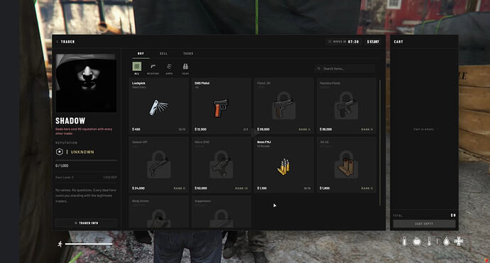 Extraction-Style Trader System – FiveM Script screenshot 8