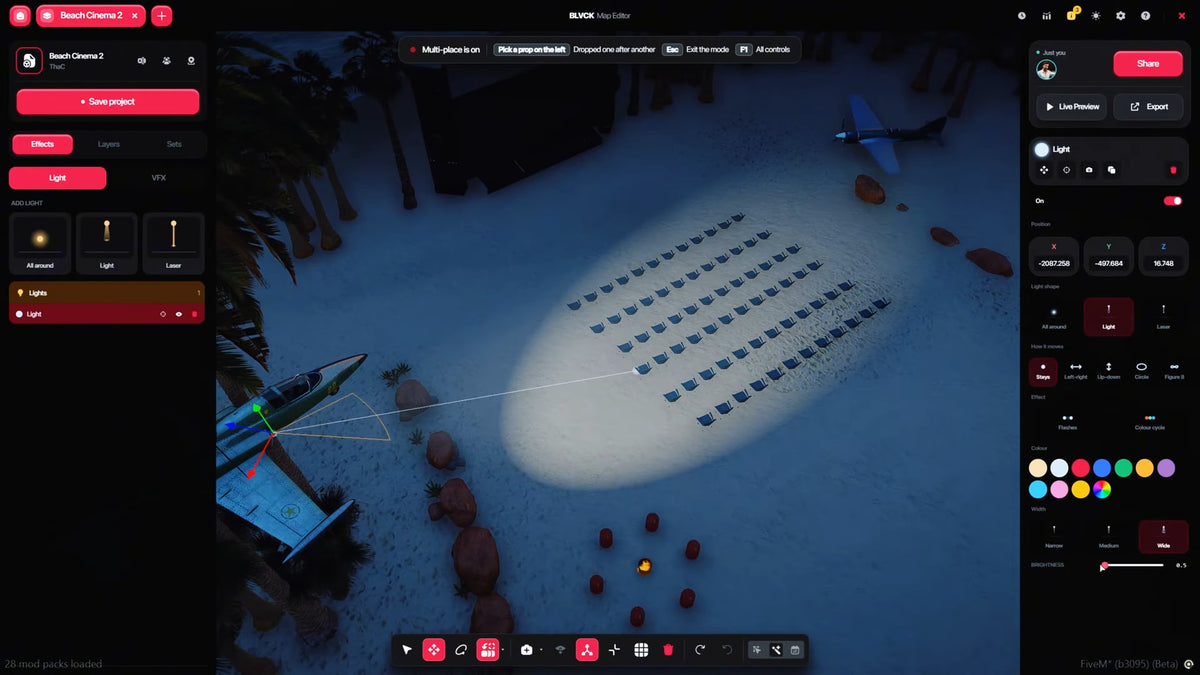 Introducing FiveM Map Editor - BLVCK Map Editor by CodeM — 6