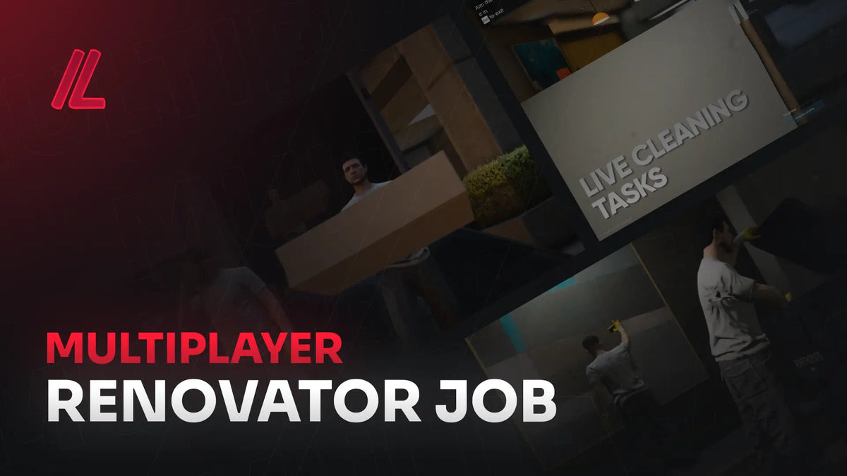 Multiplayer Renovator Job – FiveM Script preview