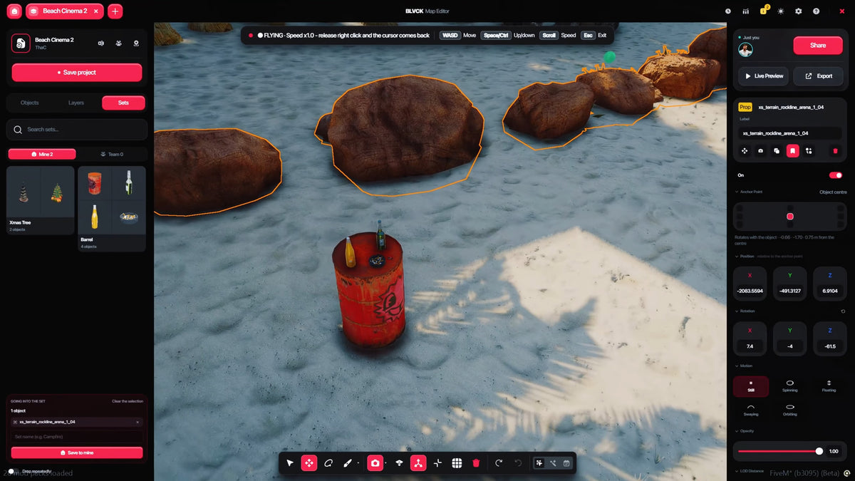 Introducing FiveM Map Editor - BLVCK Map Editor by CodeM — 4