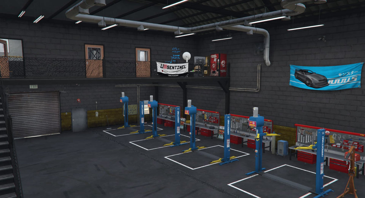Fix It Workshop — Mechanic MLO – FiveM MLO screenshot 2