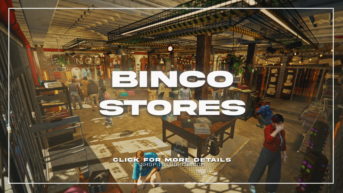 Binco Clothing Shop Rework MLO (Light + Dark)