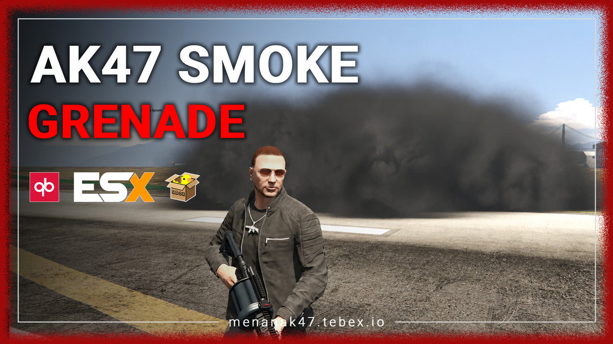 REALISTIC SMOKE GRENADE FIVEM | STANDALONE — 1