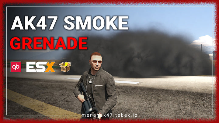 REALISTIC SMOKE GRENADE FIVEM | STANDALONE — 1
