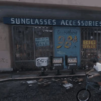 FiveM clothing shop MLO exterior entrance view for the clothing store location