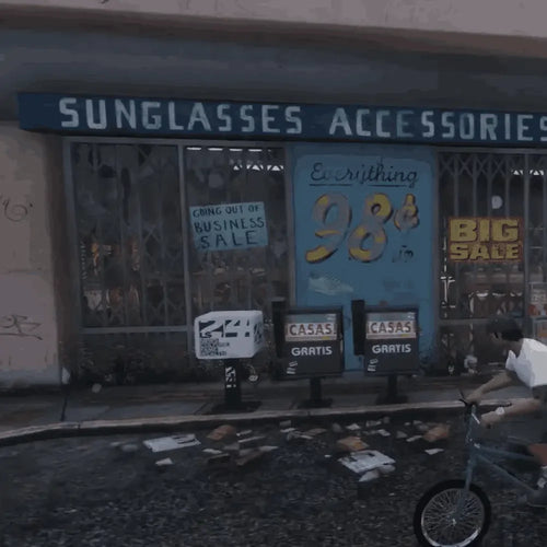 FiveM clothing shop MLO exterior entrance view for the clothing store location