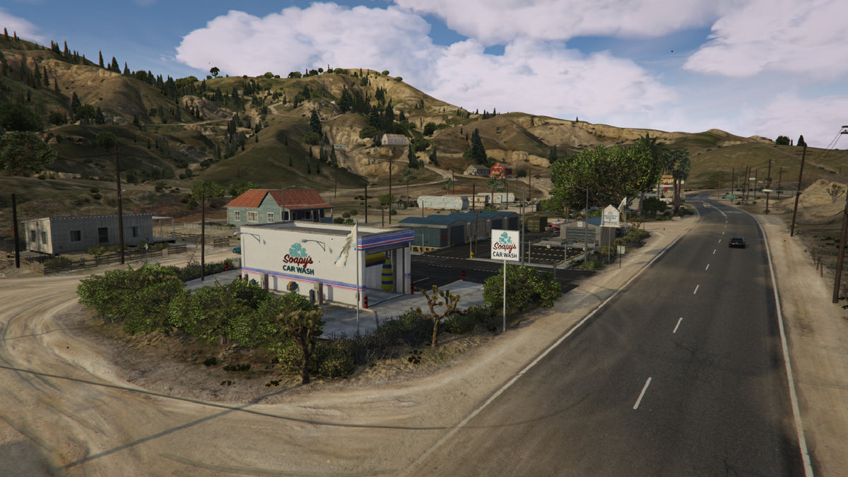 Soapy's Storage and Carwash - Free Addon Map — 2
