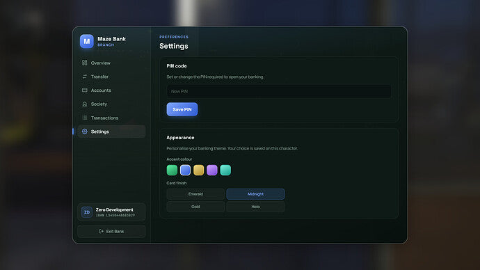 Advanced Banking System – FiveM Script screenshot 8