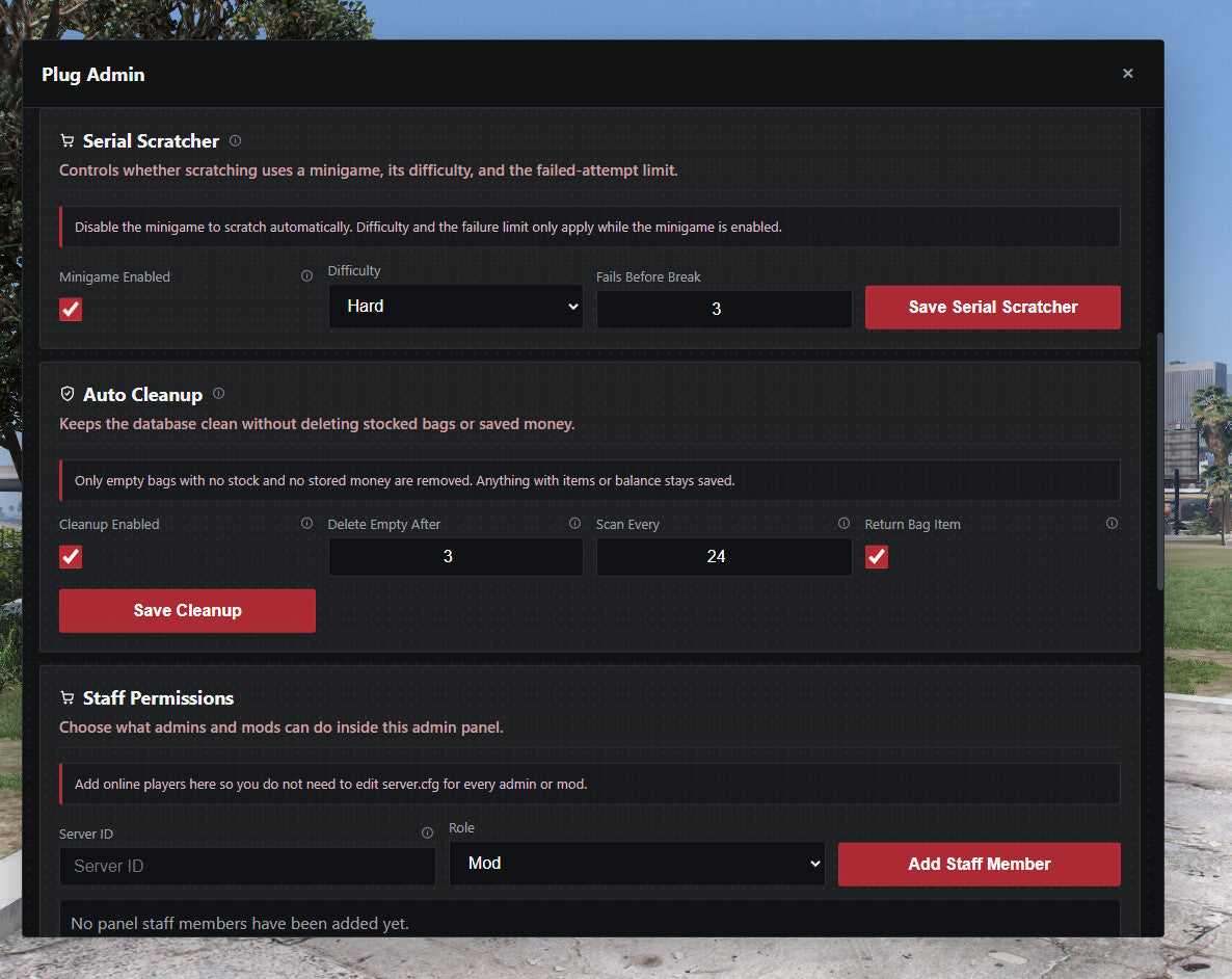 Plug Script — Supplier Network – FiveM Script screenshot 8