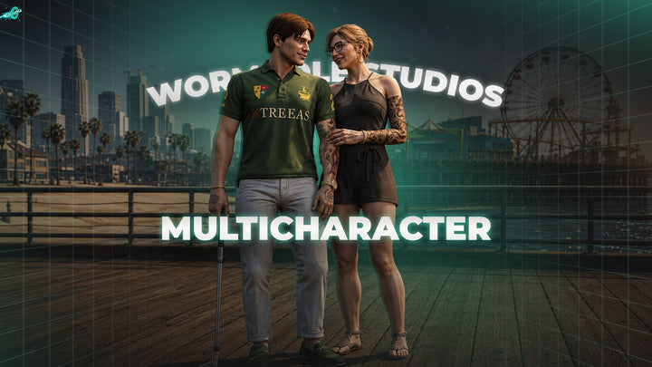 Wormhole Multicharacter System – FiveM Script preview