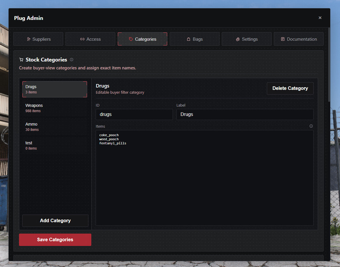 Plug Script — Supplier Network – FiveM Script screenshot 4