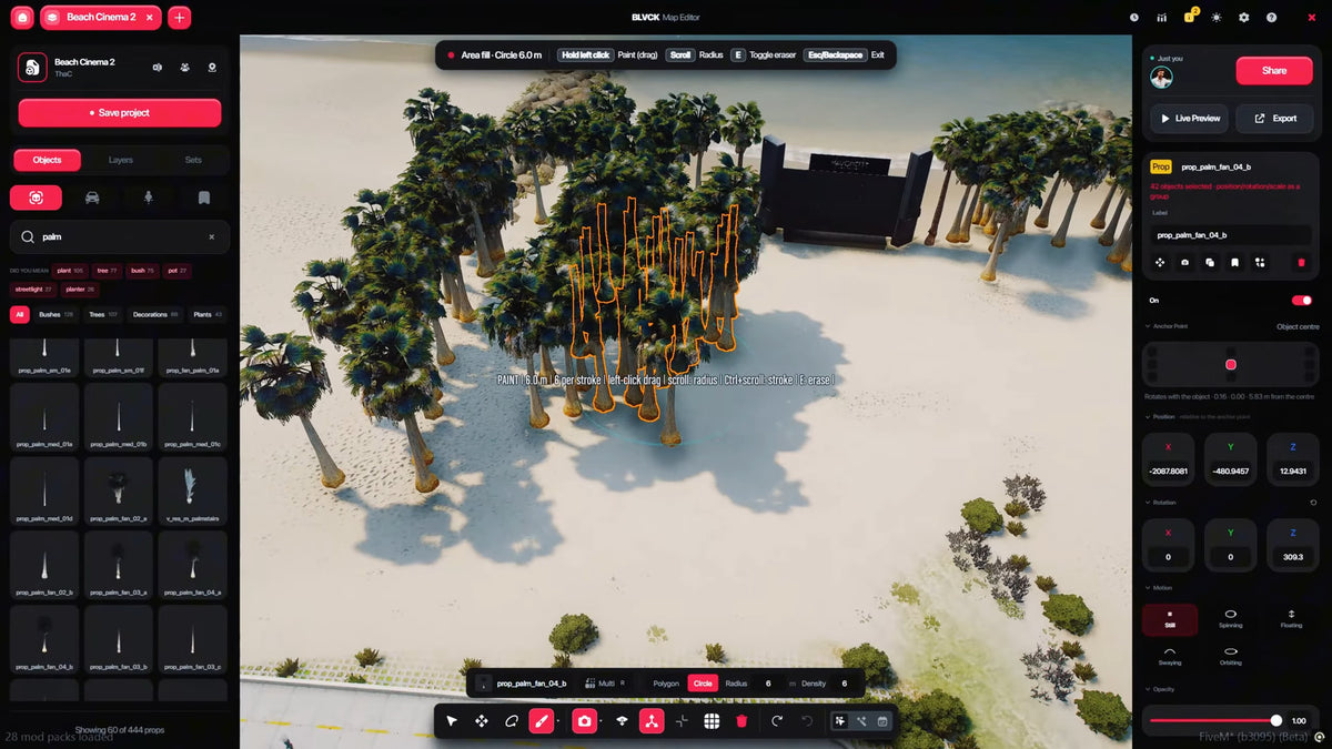 Introducing FiveM Map Editor - BLVCK Map Editor by CodeM — 3