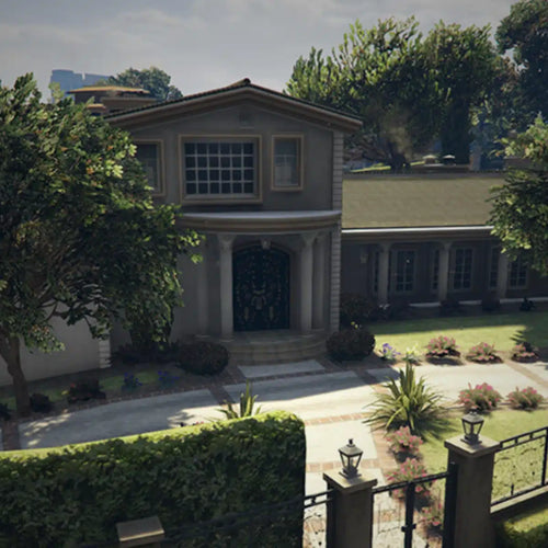 Futuristic House MLO Exterior GTA 5 FiveM