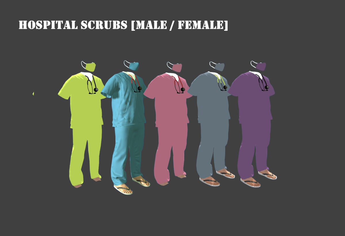 SAMS EMS Clothing Pack V1 (Male & Female) – FiveM Clothing screenshot 5