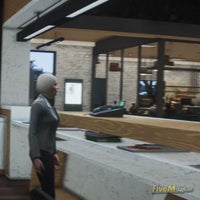 FiveM Modern Hospital MLO interior featuring a stylish reception desk and lobby area with medical staff GTA 5 RP