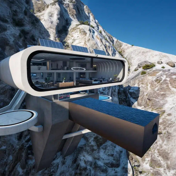 Futuristic Luxury House MLO FiveM Modern Mountain Villa Map