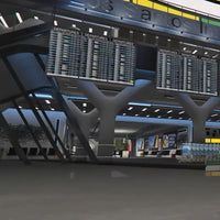 Los Santos International Airport terminal interior with departures boards and modern lobby — GTA 5 / GTA V FiveM MLO airport mapping, NoPixel-style RP, US/EU roleplay servers, LSIA terminal hub, interior ymap, props, textures