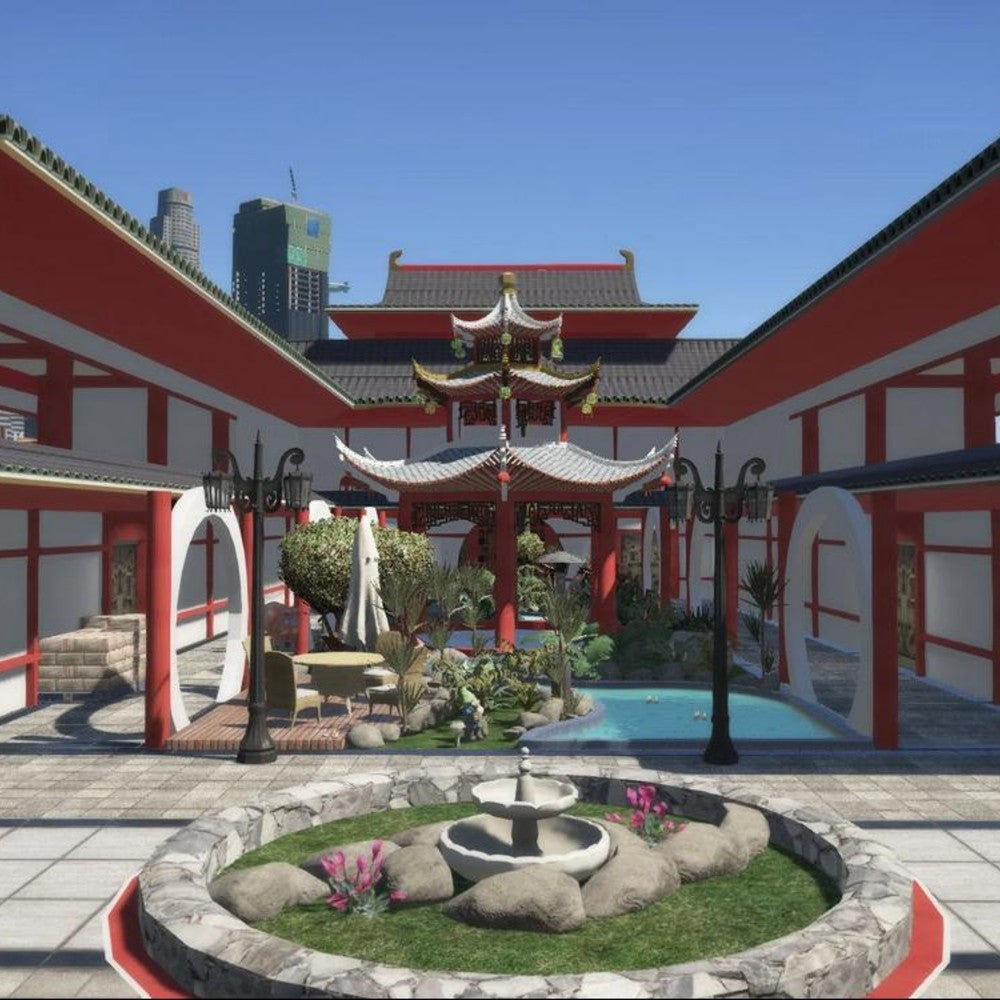 GTA 5 FiveM Yakuza Mansion Secret Armory MLO