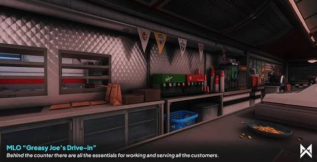 Greasy Joe's Diner | Classic American Roadside Cafe