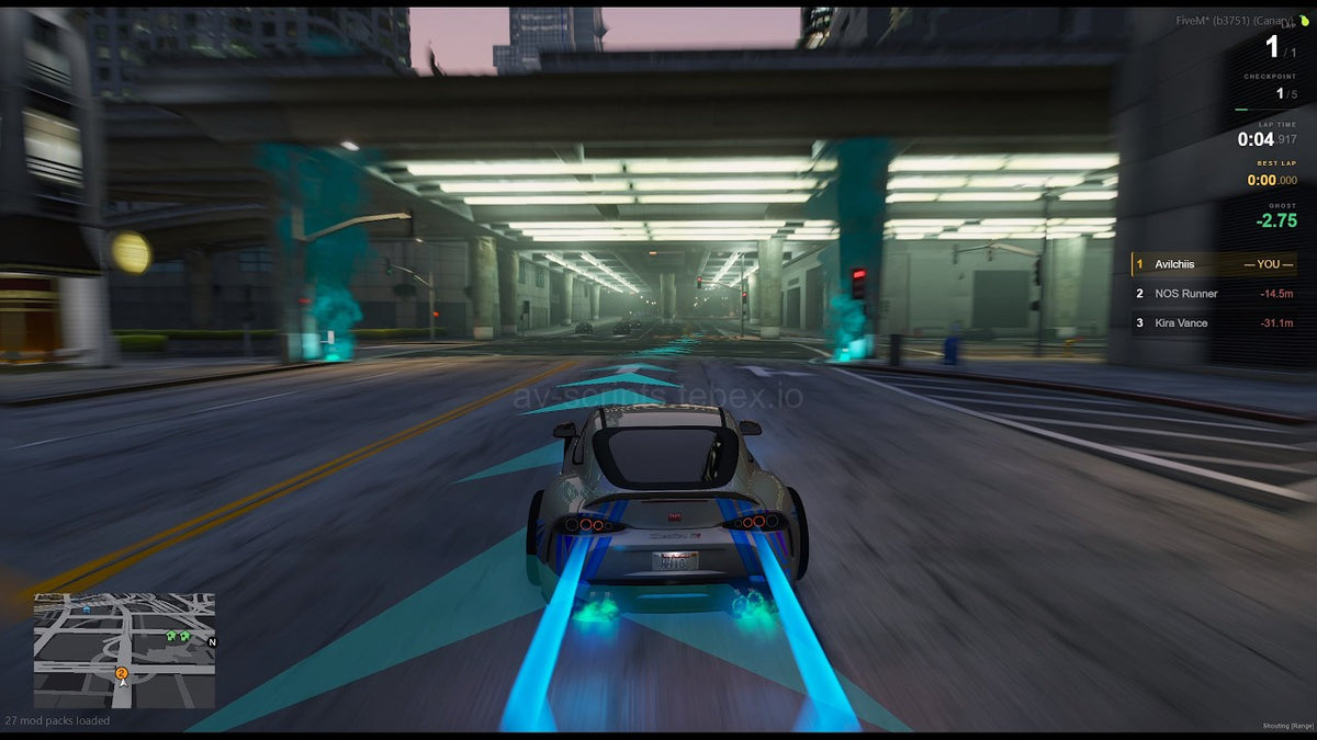 AV Racing — Competitive Racing Script – FiveM Script screenshot 3